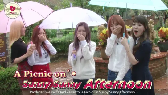 [2016.10.31] Red Velvet на шоу "A Picnic On A Sunny Afternoon" Часть 1 (1/3)