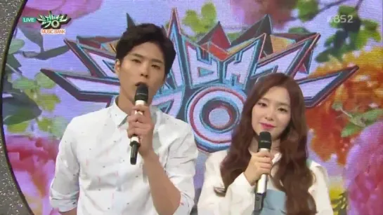 [2015.05.01]  Red Velvet's Irene MC | KBS Music Bank