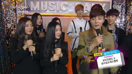 [10.10.14] Red Velvet Interview @KBS Music Bank