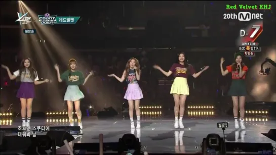 [2015.08.13] Red Velvet - Ice Cream Cake | M!Countdown KCON in LA 2015