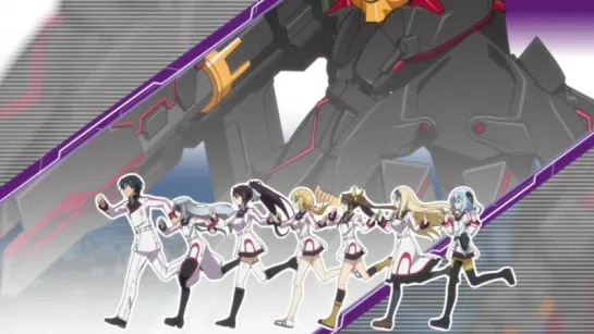 [AnimeOpend] IS: Infinite Stratos (TV-2) 2 ED | Ending v.11 (NC) [Необъятные Небеса / Бесконечные небеса 2 Эндинг] (1080p HD)