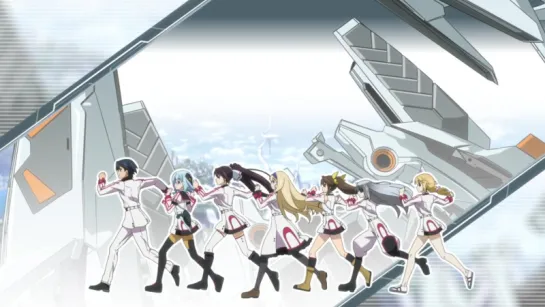 [AnimeOpend] IS: Infinite Stratos (TV-2) 2 ED | Ending v.9 (NC) [Необъятные Небеса / Бесконечные небеса 2 Эндинг] (1080p HD)