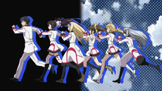 [AnimeOpend] IS: Infinite Stratos 1 ED | Ending v.6 (NC) [Необъятные Небеса / Бесконечные небеса 1 Эндинг] (1080p HD)