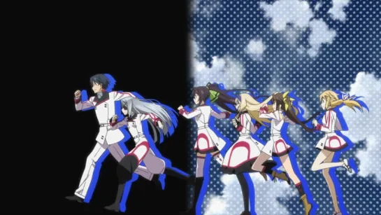 [AnimeOpend] IS: Infinite Stratos 1 ED | Ending v.5 (NC) [Необъятные Небеса / Бесконечные небеса 1 Эндинг] (1080p HD)