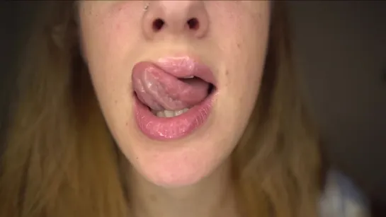 ++5  ASMR-Mouth Sounds Lip Licking _ Biting (Up Close)2020-08-31SaraMarie ASMR