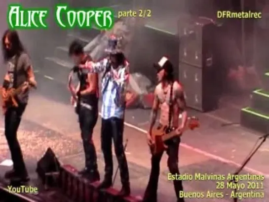 Show de Alice Cooper en Argentina 28 Mayo 2011