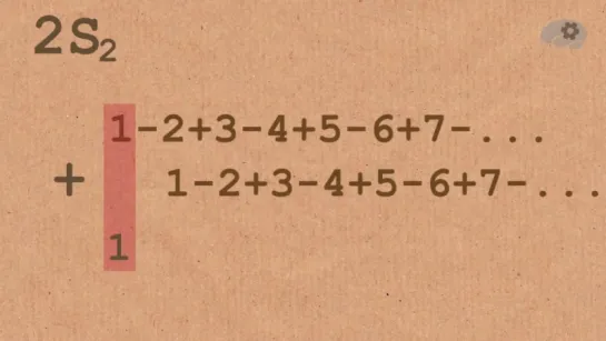 Невероятно! 1 + 2 + 3 + 4 + 5 + ... = -112