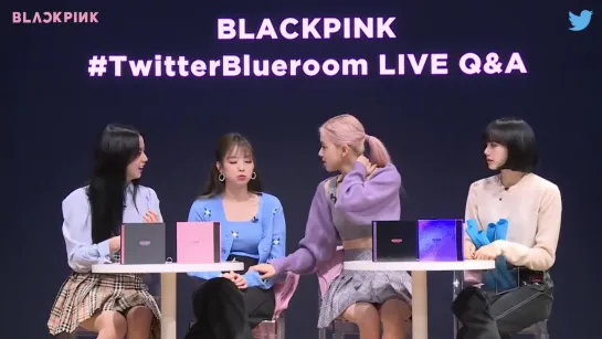 201014 BLACKPINK @ Twitter BlueRoom