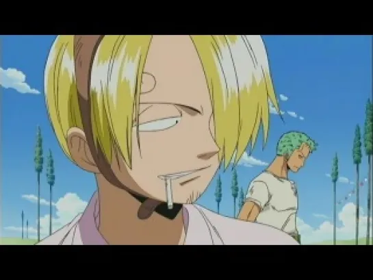 One Piece \ Funny Moment! - Zoro, Sanji ван пис прикол