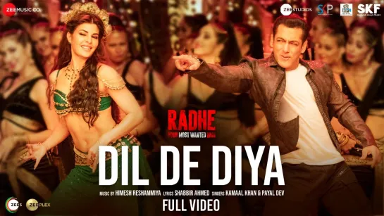 Dil De Diya I Radhe I Salman Khan I Jacqueline Fernandez