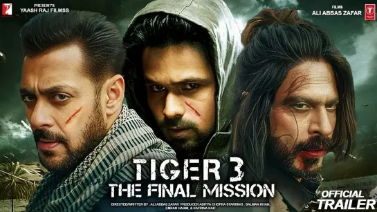 Tiger 3 | Official Trailer | Shahrukh Khan | Salman Khan | Katrina Kaif |