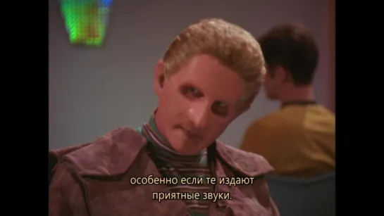 ◀Star Trek DS9▶ Ворф Одо и триббл