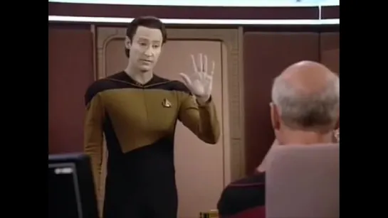 Star Trek TNG White and Nerdy