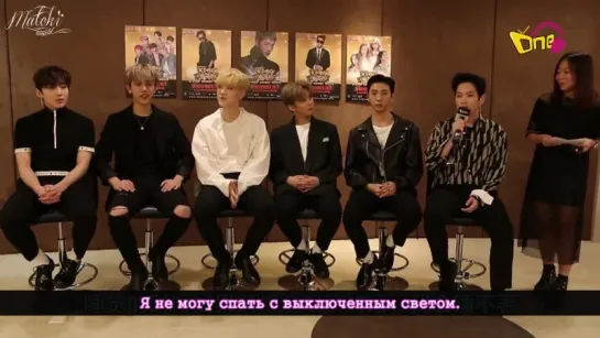 [RUS SUB] 171220 B.A.P「YES or NO」Speed Quiz! @ ONE FM (рус.саб)