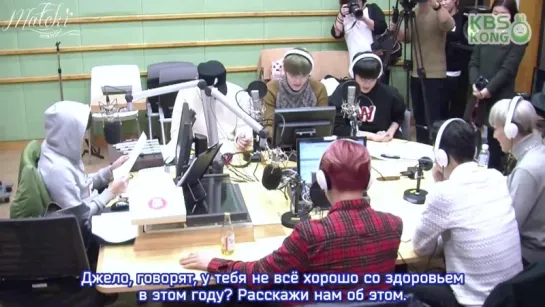 [RUS SUB] 151126 KISS THE RADIO B.A.P (KBS ver.)