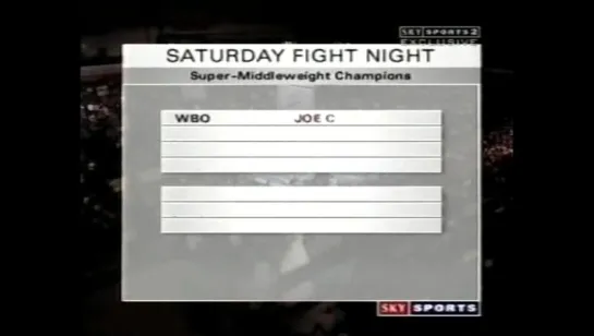 [05-06-1999] Joe Calzaghe vs Rick Thornberry