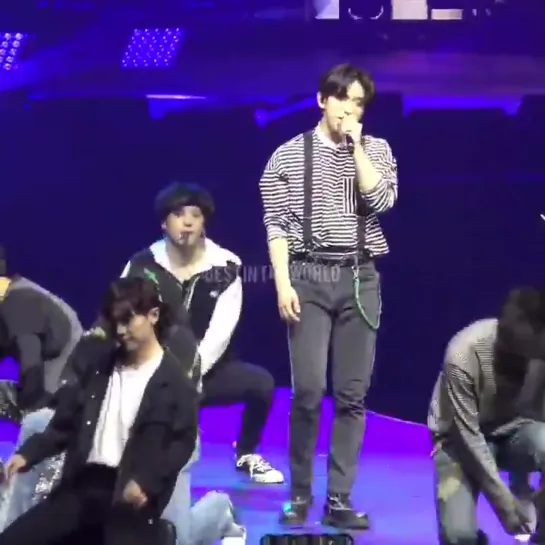 [FANCAM:TOUR] 191019 Концерт GOT7 «2019 World Tour: Keep Spinning» в Париже.