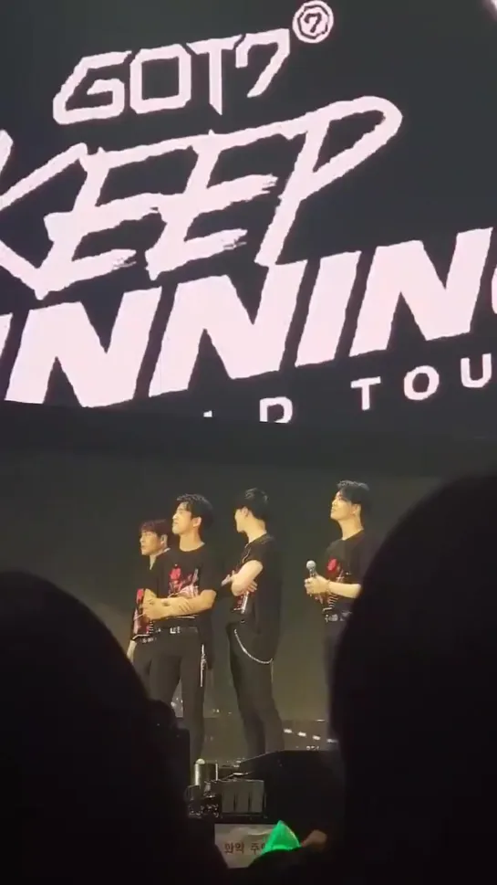 [FANCAM:TOUR] 190515 Концерт GOT7 «2019 World Tour: Keep Spinning» в Сеуле, Корея (День-1).