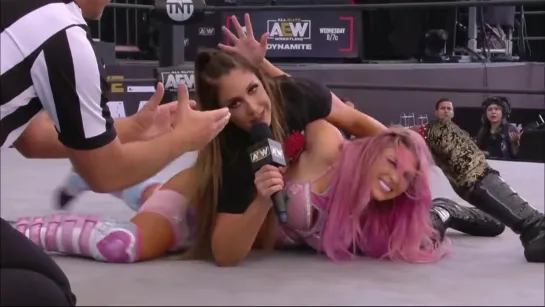 Dr. Britt Baker DMD (w/Rebel) vs Alex Gracia