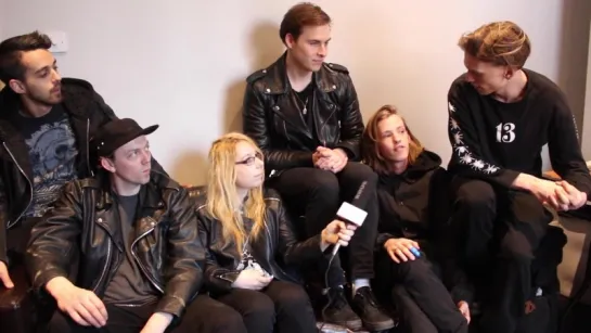 Fans vs Counterfeit backstage at Electric Ballroom, London