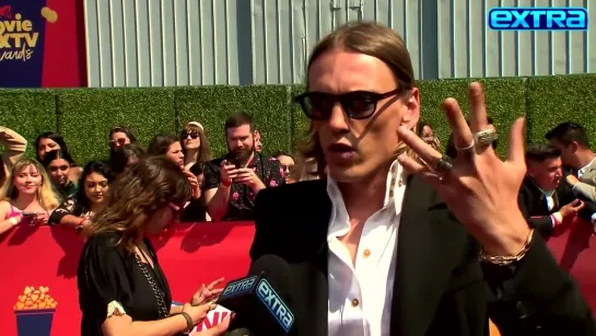 Stranger Things Jamie Campbell Bower on Making Millie Bobby Brown CRY