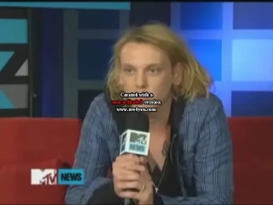 Jamie Campbell Bower inerview MTV.