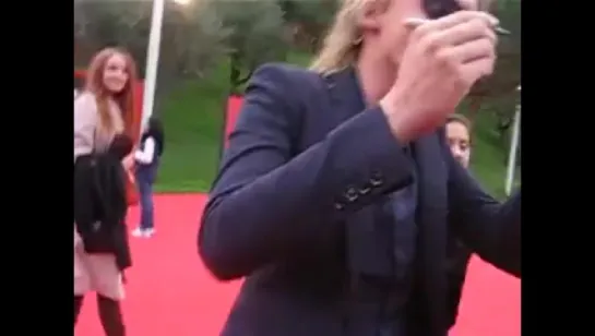 Rome film festival - Jamie Campbell Bower red carpet!