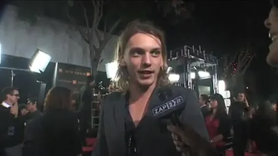 Jamie Campbell Bower at New Moon premier