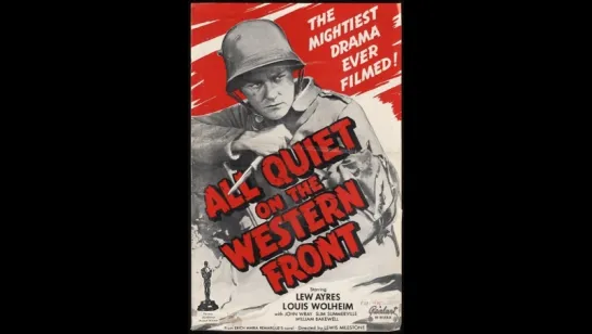 All Quiet on the Western Front (Sin novedad en el frente), 1930 (Sub.Español) Dir: Lewis Milestone