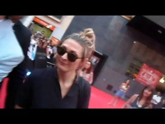 Meeting Jamie Campbell Bower in premiere TMI Madrid 22-08-13.