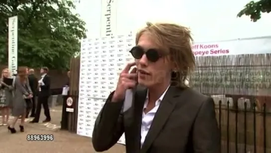 Jamie Campbell Bower Serpentine Gallery Interview