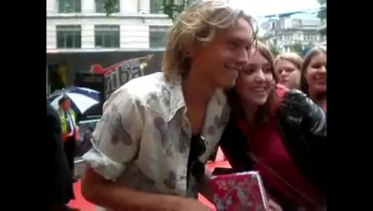 Jamie Campbell Bower at Half-blood prince premiere, 2009 London