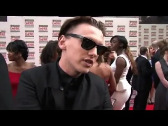 Jameson Empire Awards 2012 Jamie talks about TMI on Red Carpet