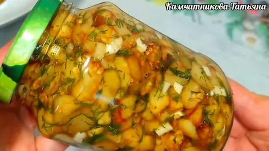 баклажаны со вкусом грибов. консервация