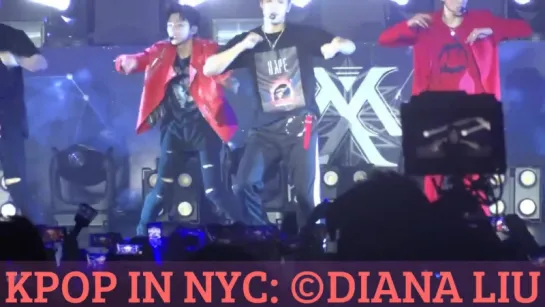 [VK][14.07.17][Fancam] The 1st World Tour: Beautiful in New York "Trespass + Rush"