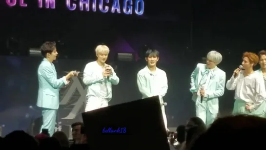 [VK][12.07.17][Fancam]The 1st World Tour Beautiful in Chicago'Honestly+Ill Be There+Sweetheart'