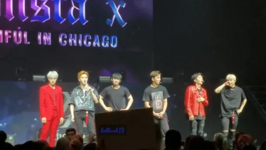 [VK][12.07.17][Fancam]The 1st World Tour Beautiful in Chicago "Tresspass+Rush ment+Fighter"