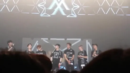 [VK][18.06.17][Fancam]Monsta X talk @ Beautiful in Seoul D-2