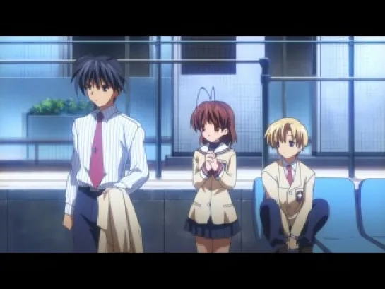 Clannad / Кланнад (1 сезон) - 1 серия (озвучка Ancord)