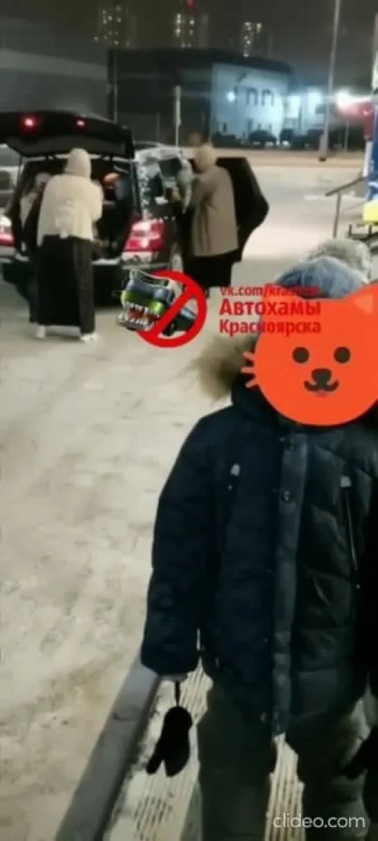 В Красноярске родители перевозили детей в багажнике авто