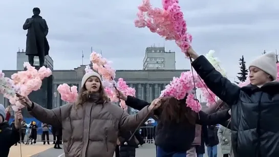 Генеральная репетиция празднования Дня Победы в Красноярске (27.04.2023)