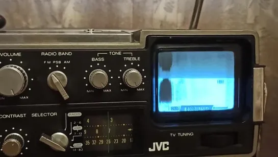 JVC 3050 телерадиола из 1975 года, Япония  #быловремя #винтаж #аудио#техника #SergeyObruch