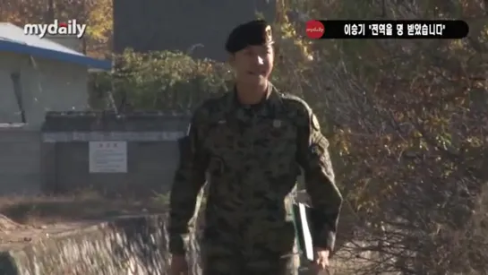 제대 이승기(Lee Seung gi) 말뚝설 기다려주신 팬들의 관심…감사 [MD동영상] [fwQZbOtiBVo]