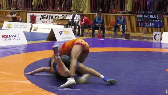 Kolov2022 65кг (IND) Kumar ANUJ vs (BLR) Niurgun SKRIABIN