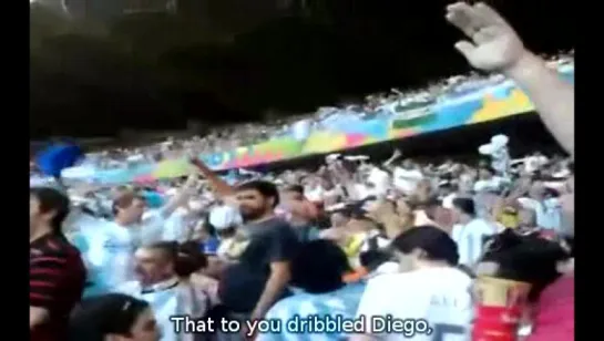 Brazil tell me you feel - Hinchada Argentina FIFA WC Brazil 2014