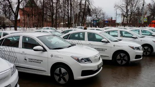 Электротакси запустили в Нижнем Новгороде