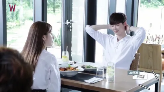 [W-two worlds BTS] Lee Jong Suk  Han Hyo Joo - BTS W ep 12