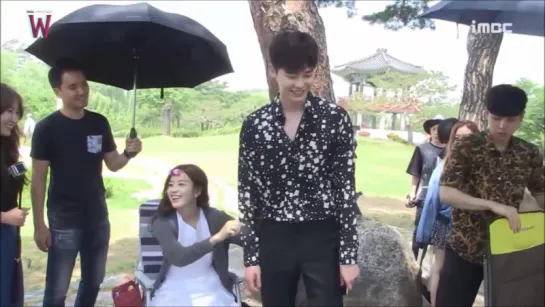 [HD] Making shooting scenes! Han Hyo joo Lee Jong Suk W-Two Worlds