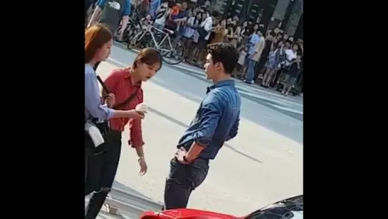 FanCam- [May 29.2016] Leejongsuk Filming “W - Two Worlds” in Jeonju (3)