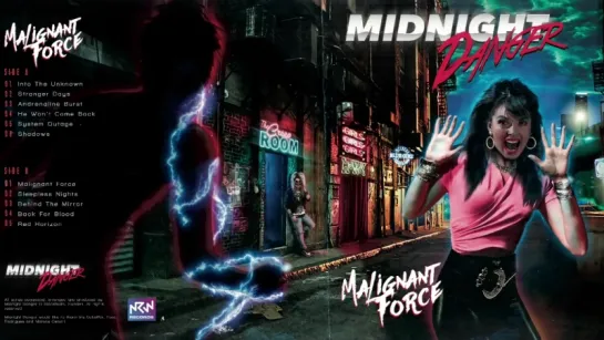 Midnight Danger - Malignant Force (Full Album)